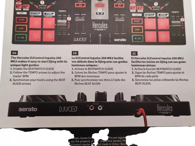 KONTROLER DJ HERCULES DJ CONTROL INPULSE 200 MK2