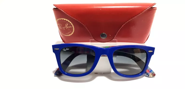 OKULARY RAY-BAN POLARYZACJA RB 2140 WAYFARER 50 22 3N + ETUI