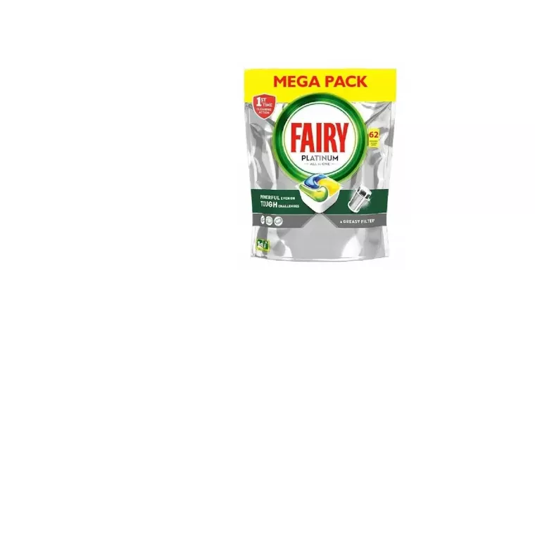 FAIRY PLATINUM KAPSUŁKI DO ZMYWARKI 62 SZT