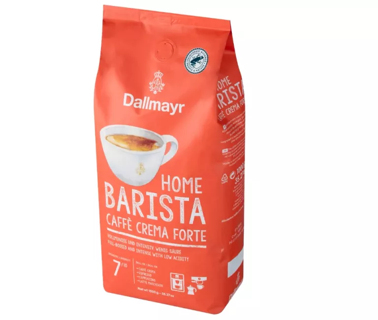 KAWA ZIARNISTA MIESZANA DALLMAYR HOME BARISTA CAFFE CREMA FORTE 1000 G