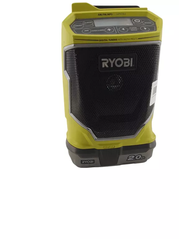 RADIO BUDOWLANE RYOBI CDR180 ONE+ 18V AKUMULATOR