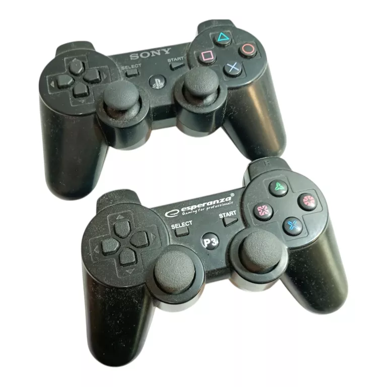 KONSOLA PS3 SLIM CECH 4204A+4 GRY+PAD ORYG +PAD ZAMIENNIK+OKABLOWANIE