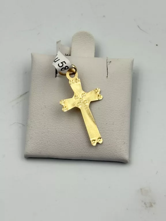 ZŁOTA ZAWIESZKA 585 0,65G KRZYŻ
