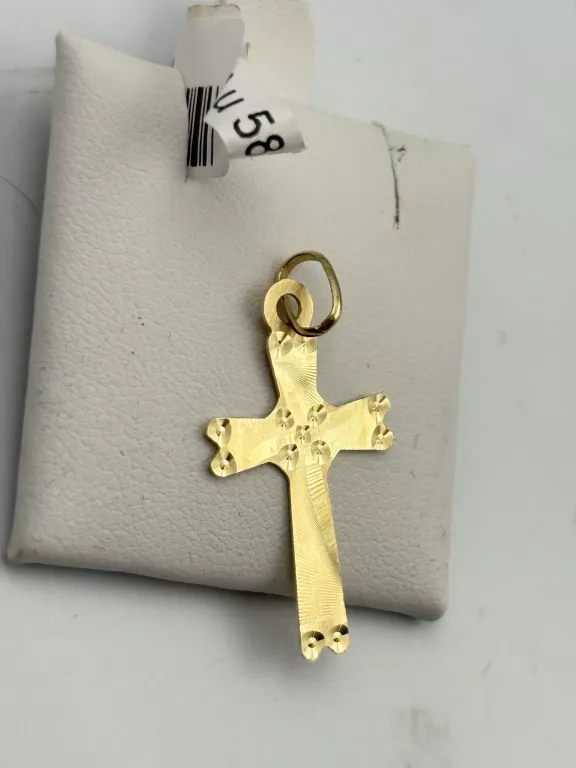 ZŁOTA ZAWIESZKA 585 0,65G KRZYŻ