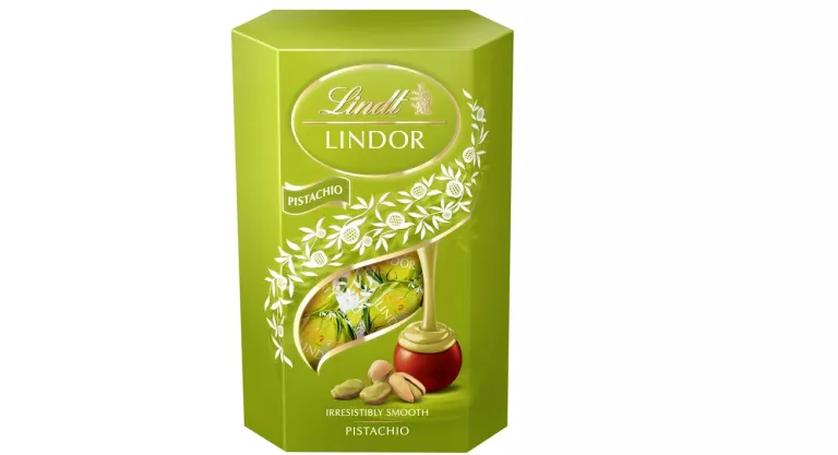 PRALINY Z CZEKOLADY MLECZNEJ LINDT LINDOR PISTACHIO 200 G
