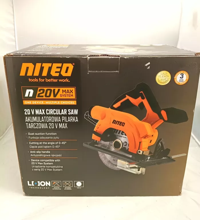 PIŁA TARCZOWA NITEO 20V
