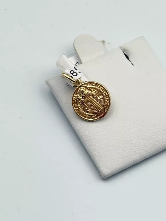 ZŁOTA ZAWIESZKA 585 1,32G MEDALIK
