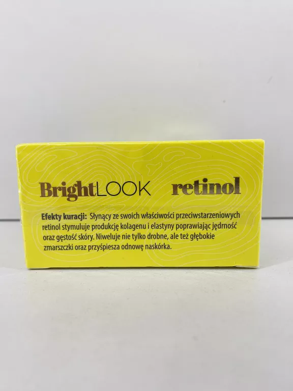 CLAVIER BRIGHT LOOK ŻELOWE PŁATKI POD OCZY RETINOL 60 SZT