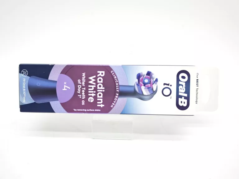 ORYGINALNE KOŃCÓWKI DO SZCZOTECZKI ELEKTRYCZNEJ ORAL-B IO RADIANT BLACK