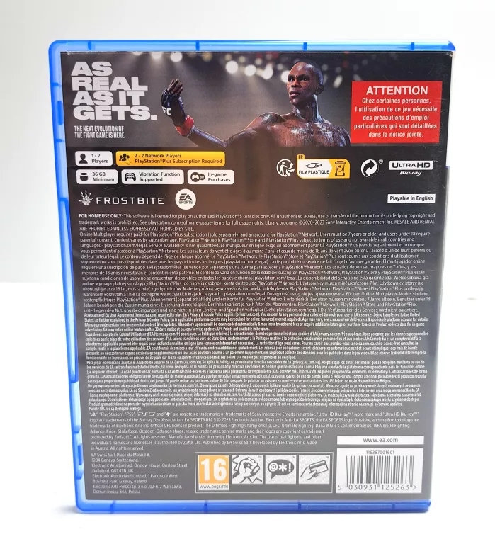 UFC 5 - GRA NA KONSOLE PLAYSTATION 5