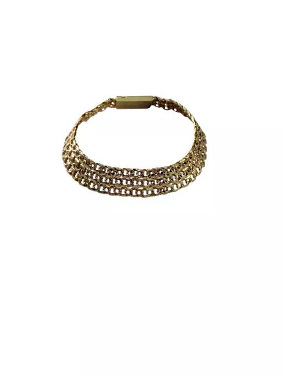 PIEKNA ZŁOTA BRANSOLETKA