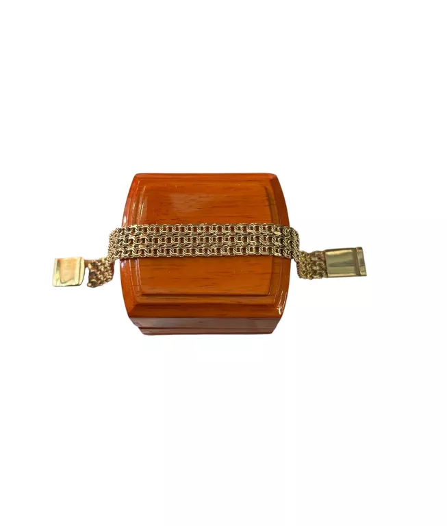 PIEKNA ZŁOTA BRANSOLETKA