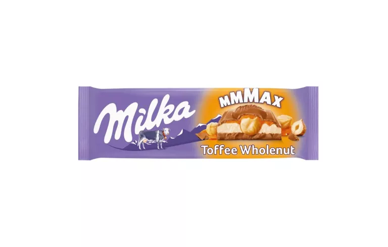 CZEKOLADA MLECZNA MILKA TOFFEE WHOLENUT 300 G