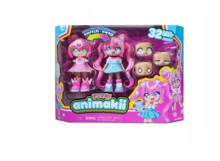 ANIMAKII SWITCH & SWAP SCHOOL GIRL I MAGICAL GIRL