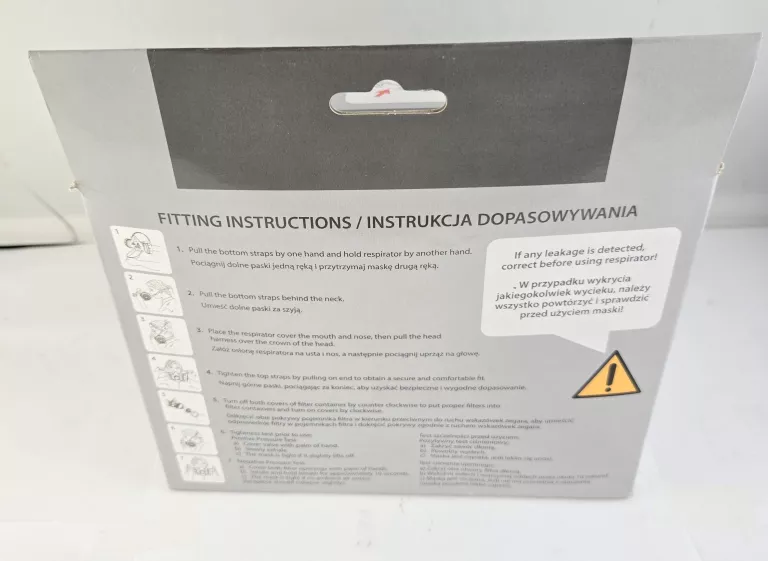 MASKA PROFESJONALNA Z DWOMA FILTRAMI AIRPRESS