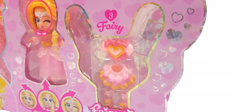 KOOKYLOOS ZESTAW LALKA PRINCESS HEARTS MERMAID FAIRYTALE MIX & MATCH HEART