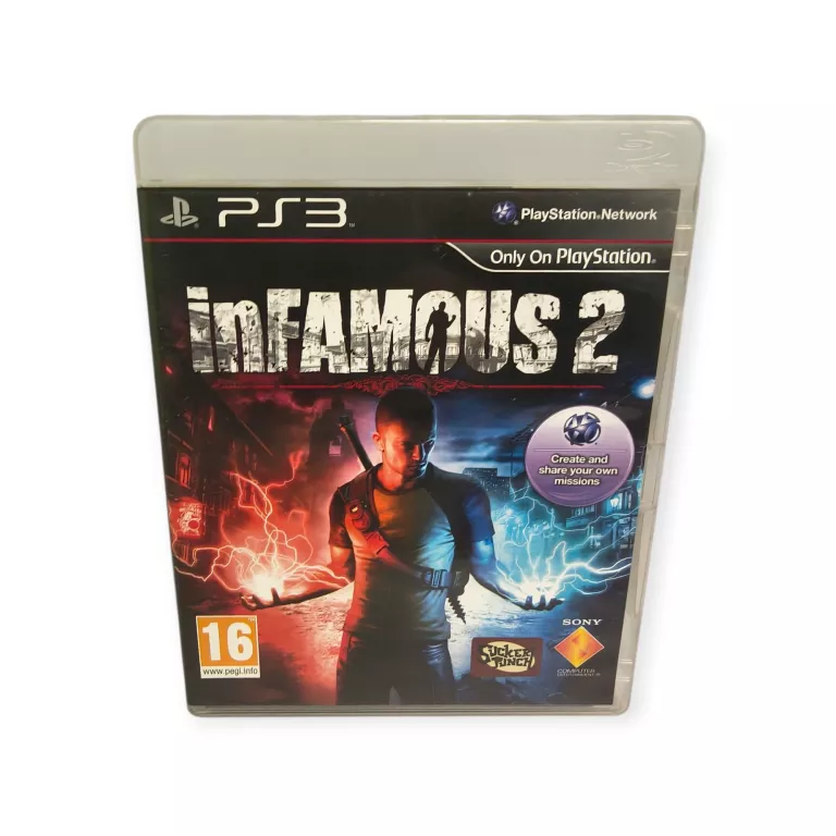 IN FAMOUS 2 PS3 NIESŁAWNY