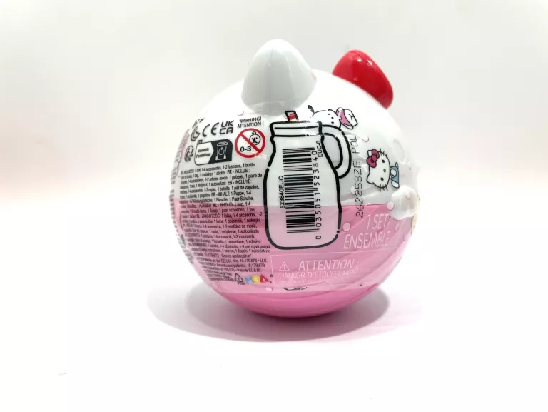 KULA NIESPODZIANKA Z LALECZKĄ L.O.L. SURPRISE HELLO KITTY AND FRIENDS