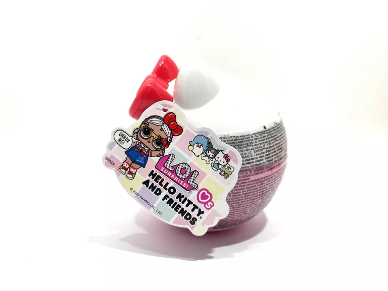 KULA NIESPODZIANKA Z LALECZKĄ L.O.L. SURPRISE HELLO KITTY AND FRIENDS