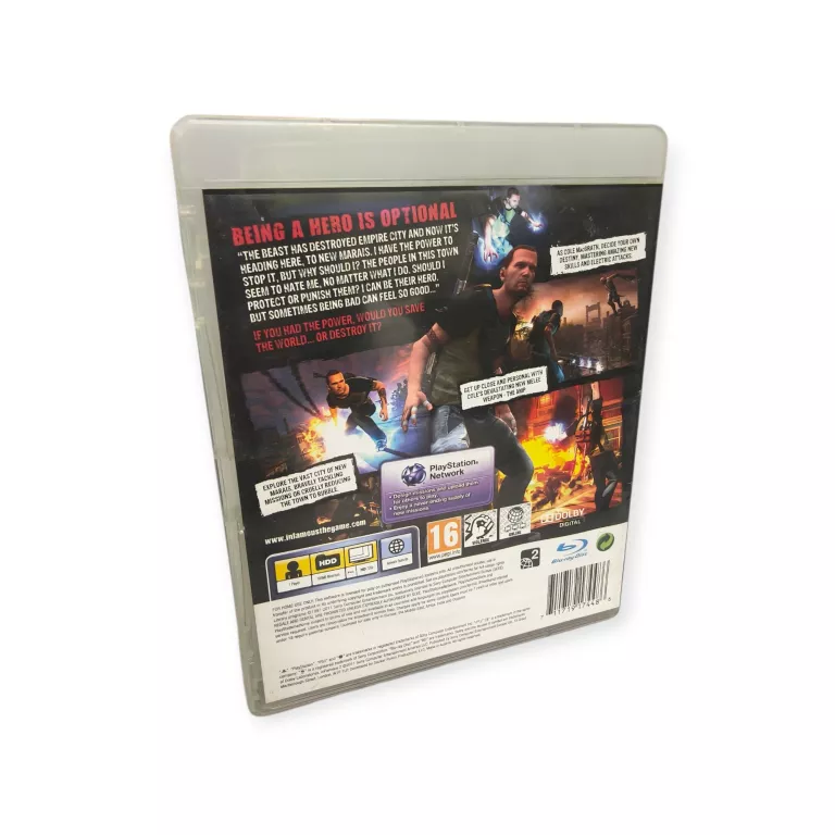 IN FAMOUS 2 PS3 NIESŁAWNY