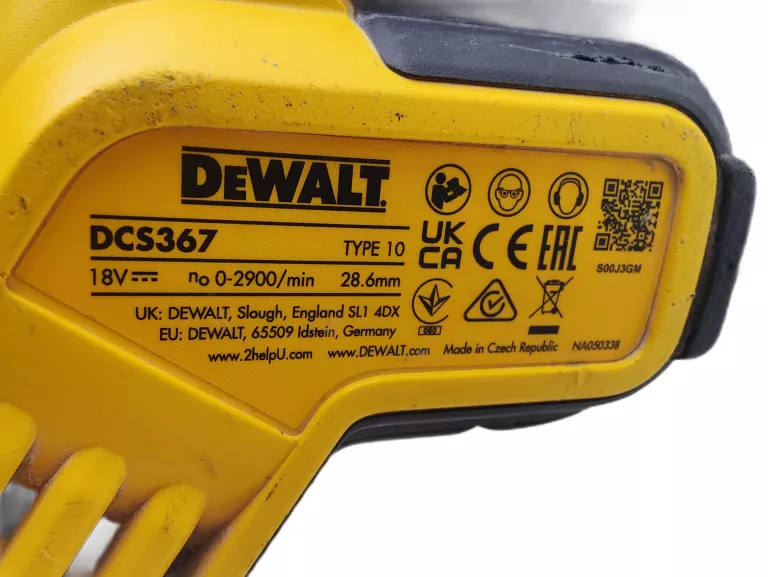 DEWALT DCS367N PIŁA SZABLASTA POSUWOWA LISICA 18V + AKU 18V 5AH