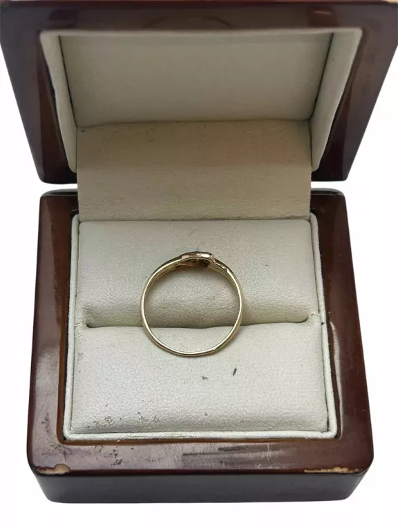 PIĘKNY ZŁOTY PIERŚCIONEK!!! P.585 1,35G R.12