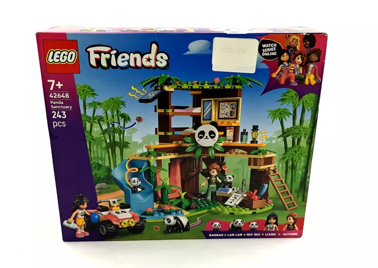 LEGO FRIENDS OPIEKA NAD PANDAMI W REZERWACIE 42648