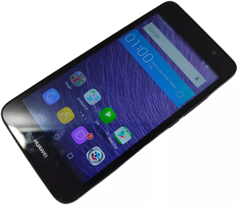 TELEFON SMARTFON HUAWEI Y6 SCL-L01 1 GB / 8 GB 4G (LTE) CZARNY HUAWEI
