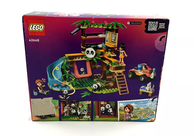 LEGO FRIENDS OPIEKA NAD PANDAMI W REZERWACIE 42648
