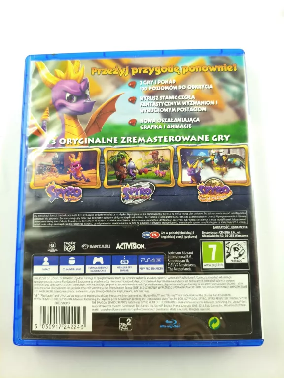 GRA SPYRO REIGNITED TRILOGY PS4