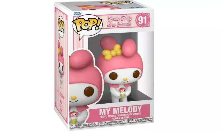 ORYGINALNA ZABAWKA FIGURKA FUNKO POP SANRIO HELLO KITTY - MY MELODY