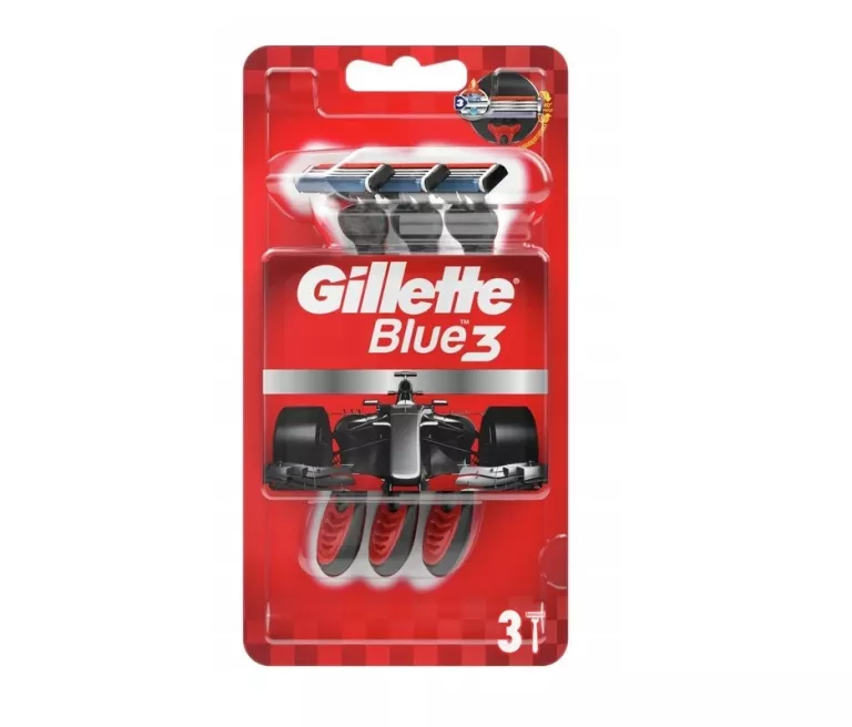 GILLETTE MASZYNKI BLUE3 SPEED 3SZT
