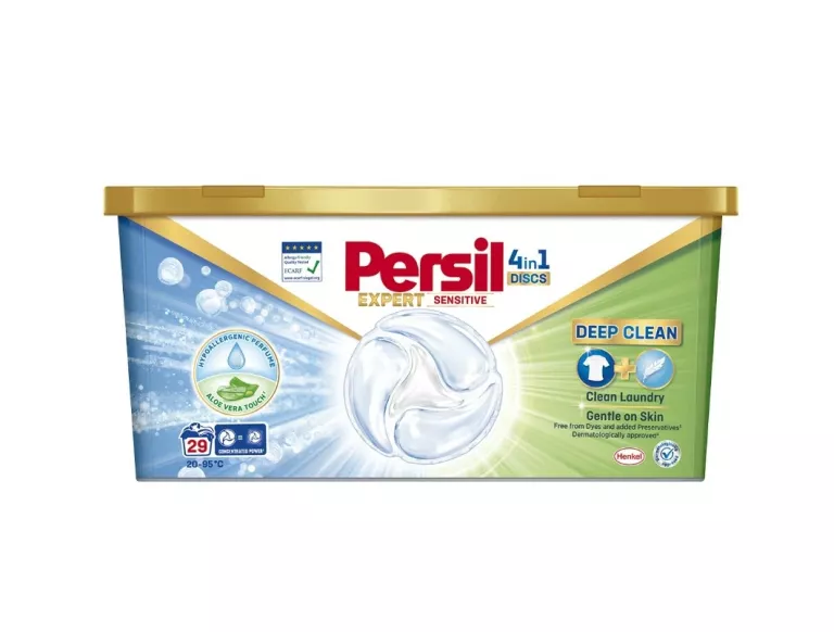 KAPSUŁKI DO PRANIA PERSIL DISCS EXPERT SENSITIVE 29 SZT
