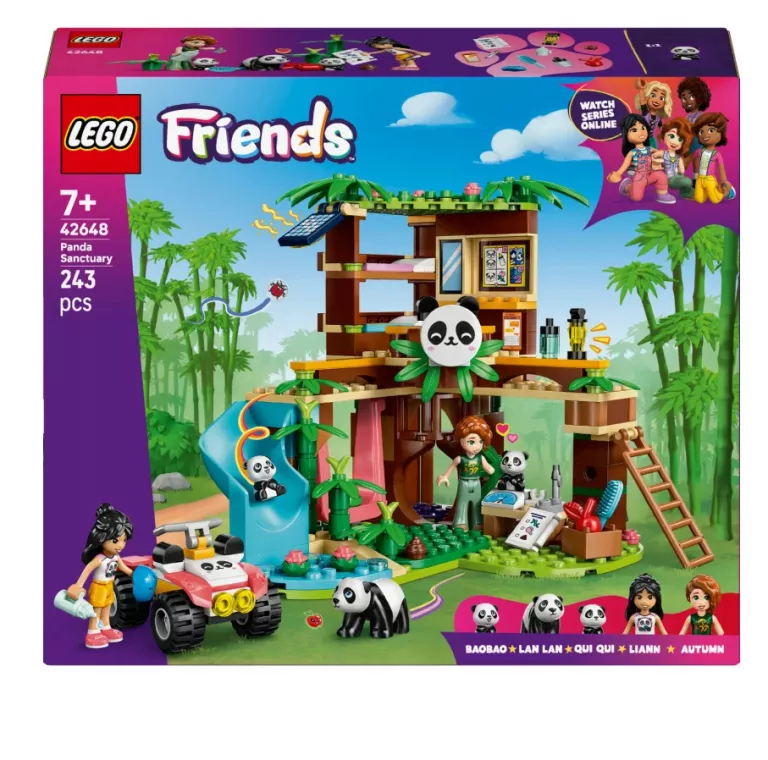 LEGO FRIENDS 42648 OPIEKA NAD PANDAMI W REZERWACIE