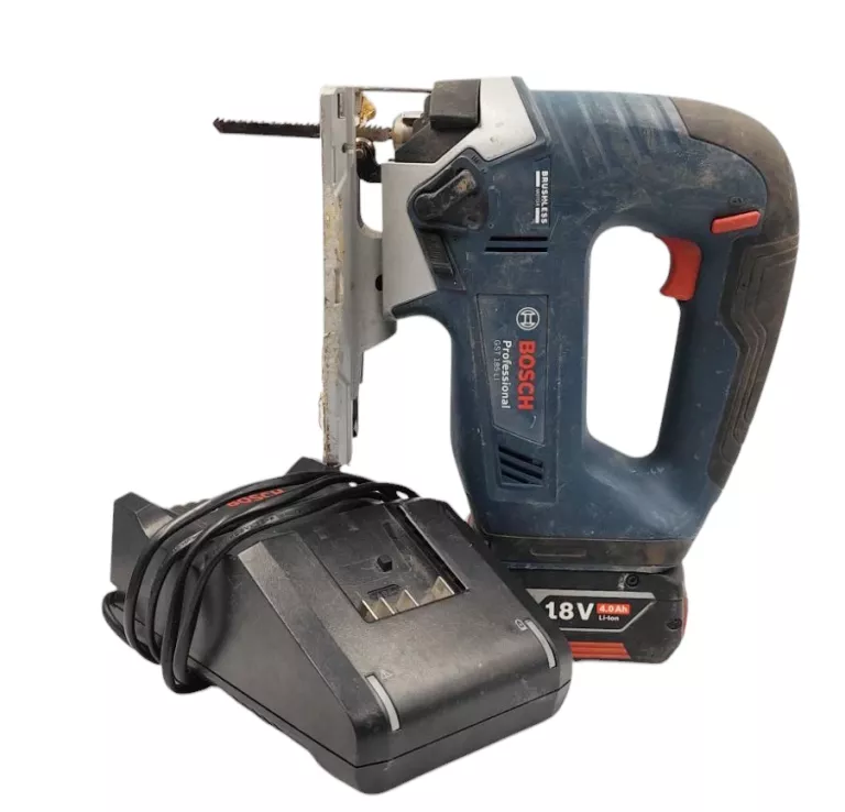 WYRZYNARKA AKUMULATOROWA BOSCH PROFESSIONAL GST 18-LI + ŁADOWARKA
