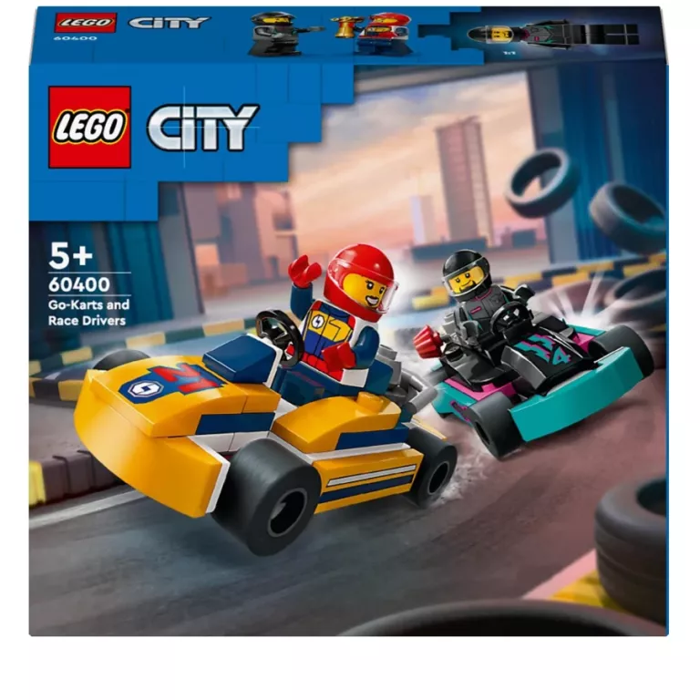 LEGO CITY 60400 GOKARTY I KIEROWCY WYŚCIGOWI