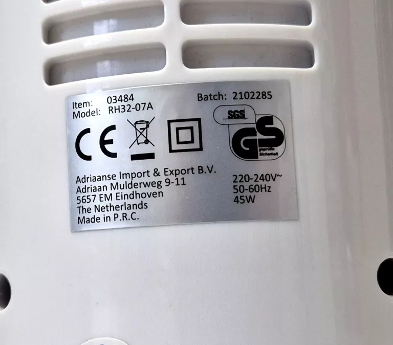 WENTYLATOR KOLUMNOWY KINZO TOWER FAN BIAŁY (RH32-07A)