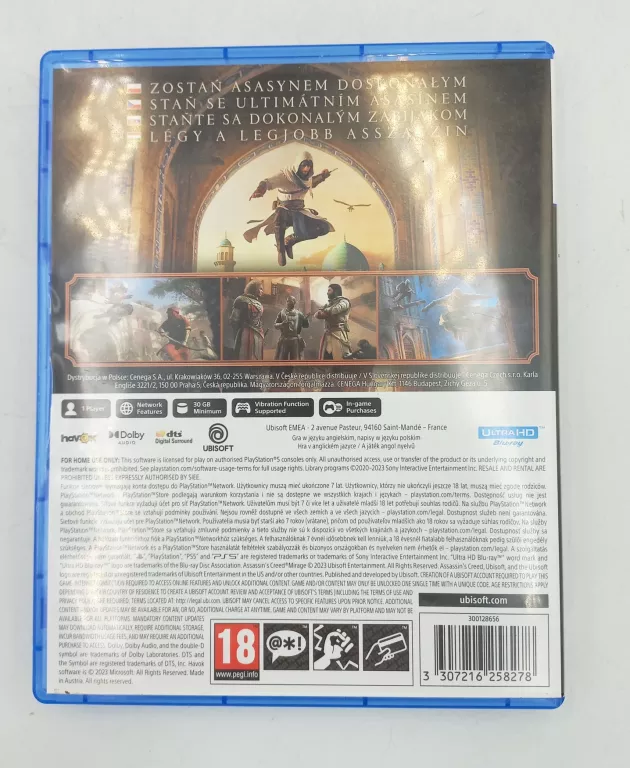 ASSASSIN'S CREED MIRAGE - PL PS5