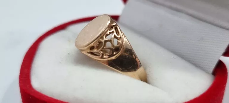 ZŁOTY PIERŚCIONEK PR: 585 GR: 3.19