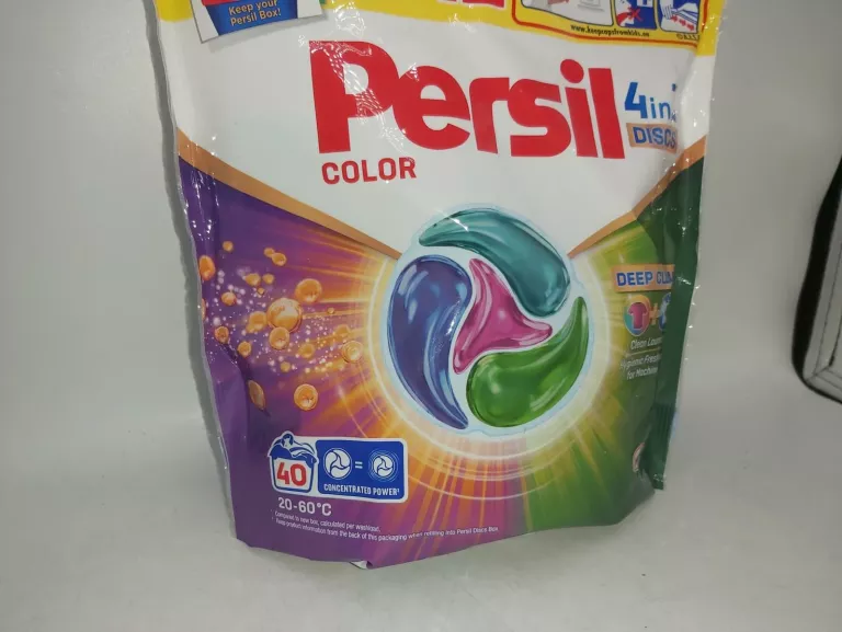 KAPSUŁKI PERSIL 4 IN 1 DISCS COLOR KOLOR 40 SZT
