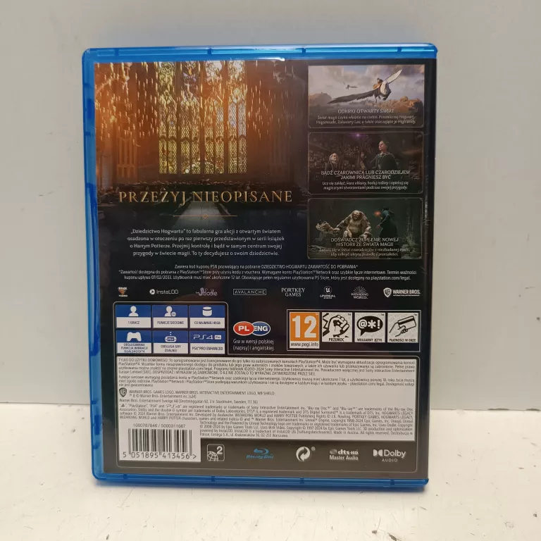 GRA DZIEDZICTWO HOGWARTU PLAYSTATION 4 PS4 PS5
