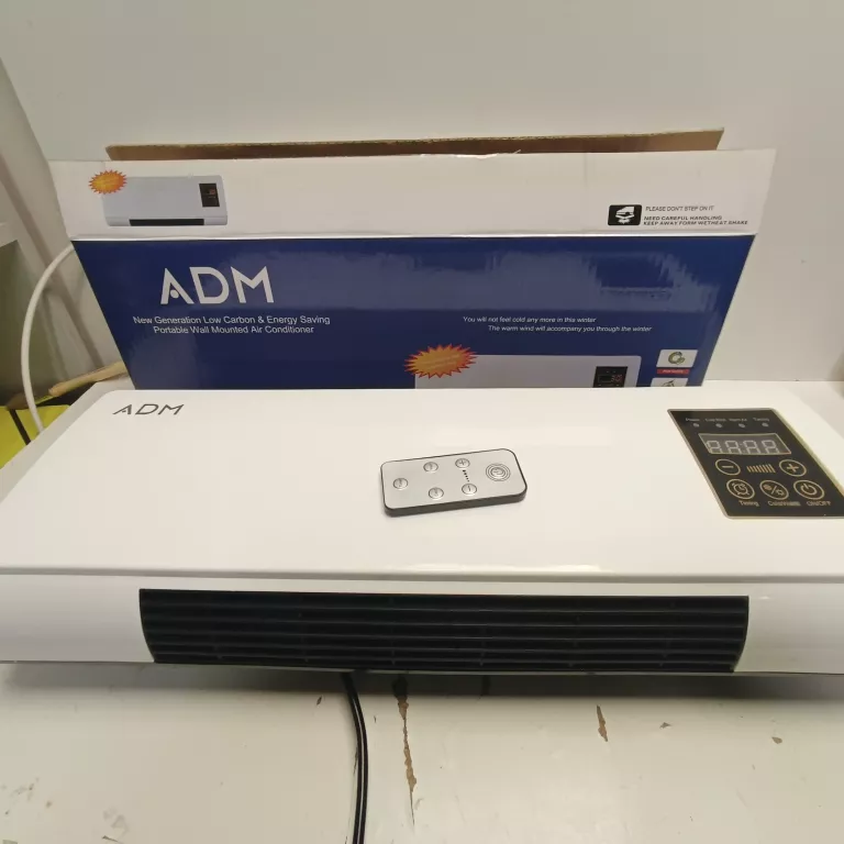 MAŁY KLIMATYZATOR ŚCIENNY PRZENOŚNY 220V  ADM BX-888