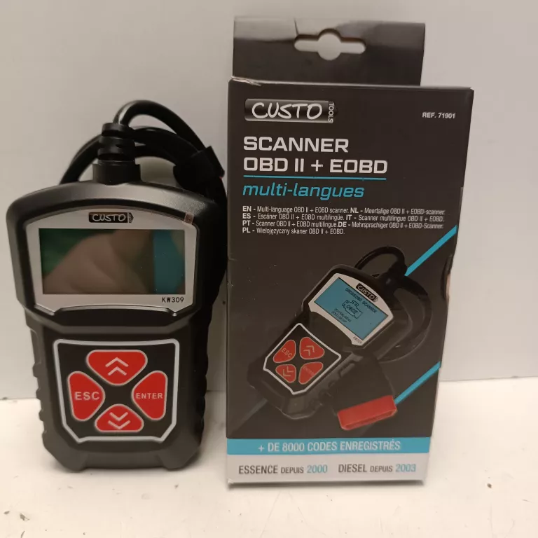 CUSTO TOOLS NARZĘDZIE DIAGNOSTYCZNE OBD II + EOBD