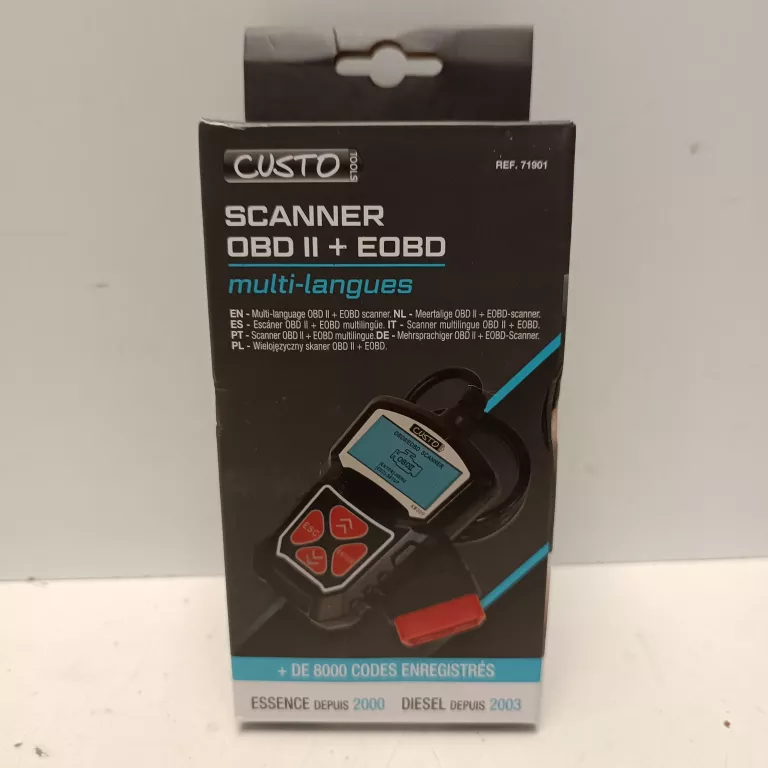CUSTO TOOLS NARZĘDZIE DIAGNOSTYCZNE OBD II + EOBD