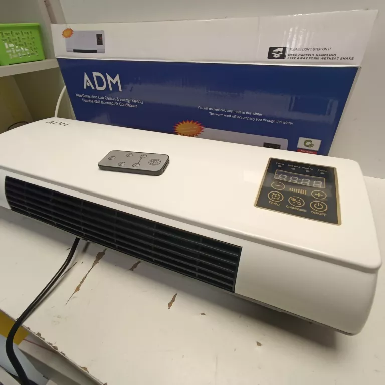 MAŁY KLIMATYZATOR ŚCIENNY PRZENOŚNY 220V  ADM BX-888
