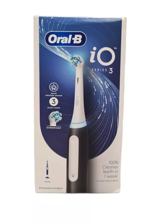 SZCZOTECZKA ELEKTRYCZNA ORAL-B IO SERIES 3 MATT BLACK