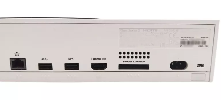 KONSOLA XBOX SERIES S 500GB PAD KABEL ZASILAJĄCY