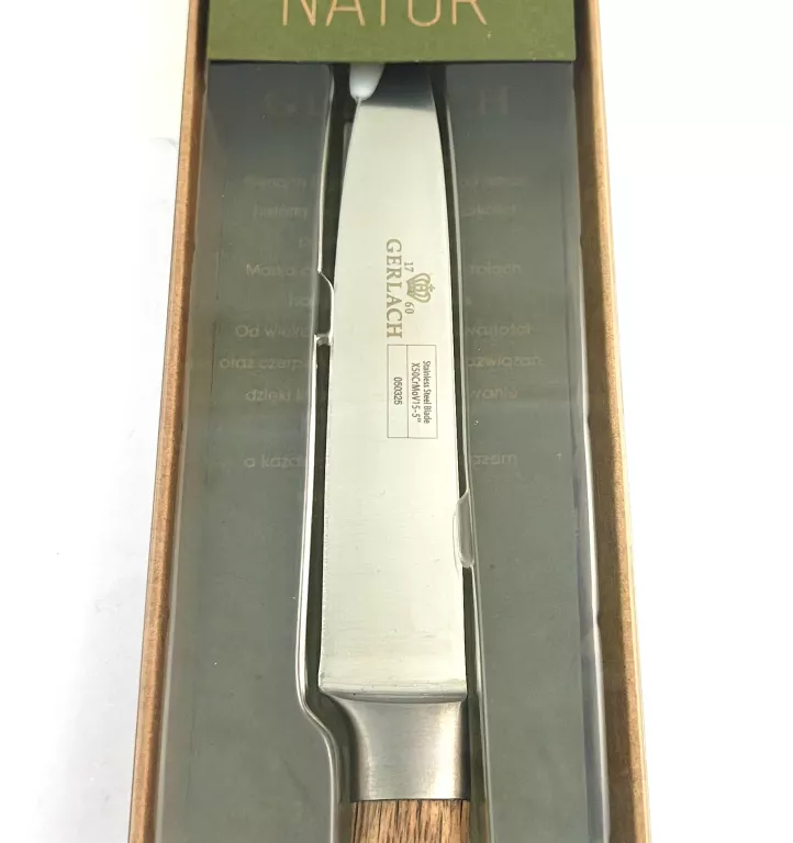 GERLACH NÓŻ KUCHENNY 5'' NATUR 320 12,5CM