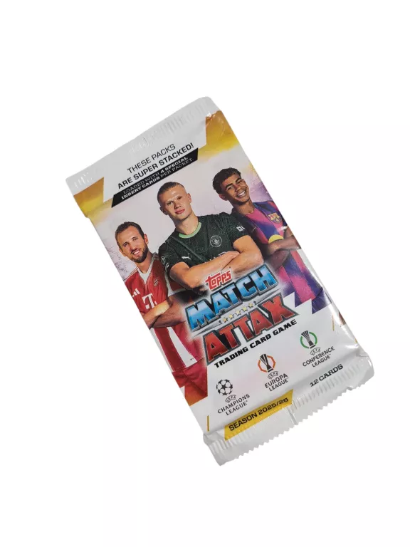 TOPPS MATCH ATTACK SASZETKA 12 KART 2025/2026