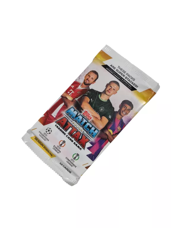 TOPPS MATCH ATTACK SASZETKA 12 KART 2025/2026